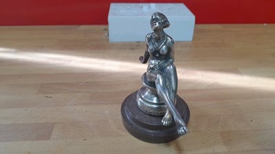 Lot 505 - CHROME CALTHORPE LADY CAR MASCOT