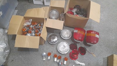 Lot 398 - 3 BOXES OF VARIOUS LIGHTS INC SIERRA REAR LIGHTS