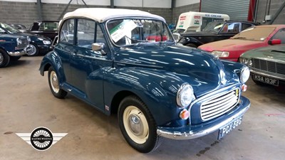 Lot 740 - 1968 MORRIS MINOR 1000