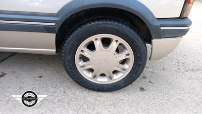 Lot 542 - 1992 PEUGEOT 205 GENTRY AUTO