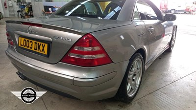 Lot 634 - 2003 MERCEDES SLK32 AMG
