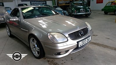 Lot 634 - 2003 MERCEDES SLK32 AMG