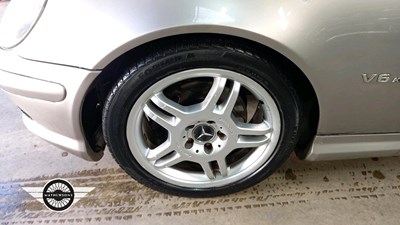 Lot 634 - 2003 MERCEDES SLK32 AMG
