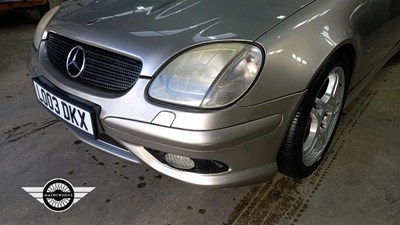 Lot 634 - 2003 MERCEDES SLK32 AMG