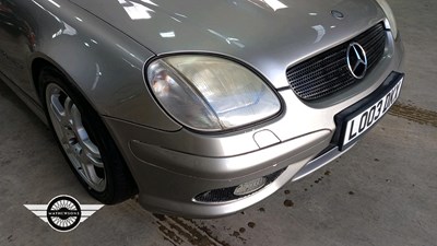 Lot 634 - 2003 MERCEDES SLK32 AMG