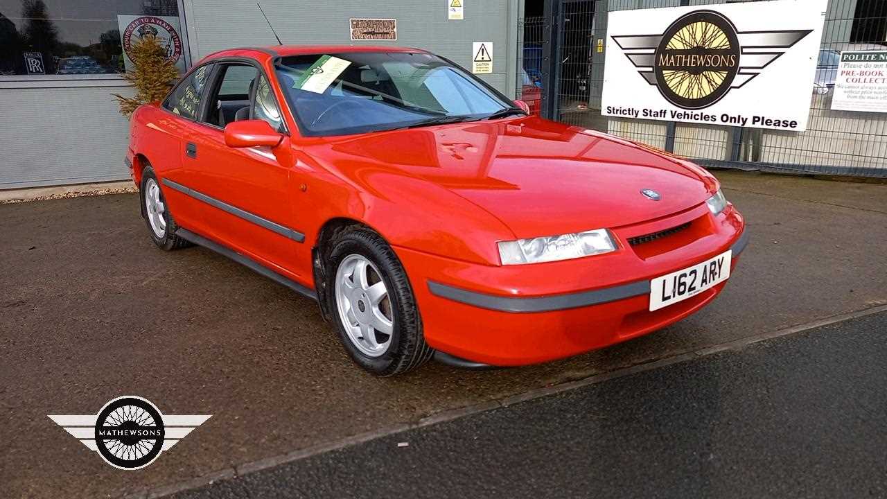 Lot 480 - 1993 VAUXHALL CALIBRA