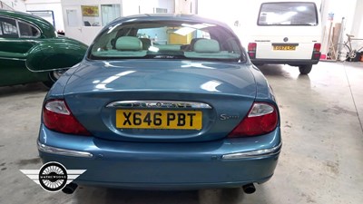 Lot 132 - 2000 JAGUAR S-TYPE V6 SE AUTO