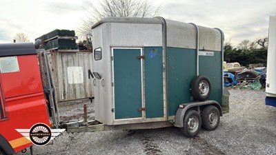 Lot 500 - SCOTT DOUBLE HORSE TRAILER