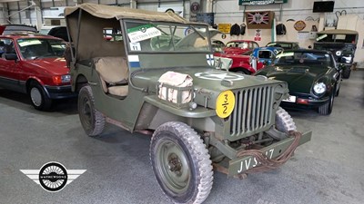 Lot 594 - 1943 WILLYS MB 1/4 4X4