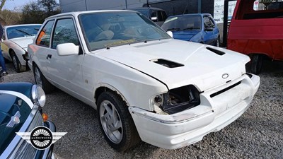 Lot 346 - 1989 FORD ESCORT RS TURBO