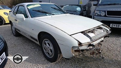 Lot 322 - 1987 PORSCHE 924