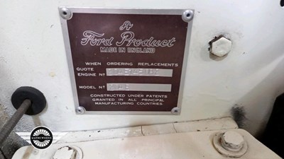 Lot 400 - 1958 FORD CONSUL