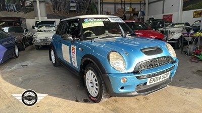 Lot 548 - **MINI RALLY CHALLENGE RALLY CAR** 2004 MINI COOPER S