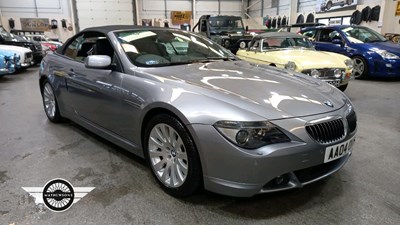 Lot 146 - 2004 BMW 645 CI AUTO