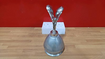 Lot 37 - SPIRIT OF ECSTACY MASCOT ON STAND