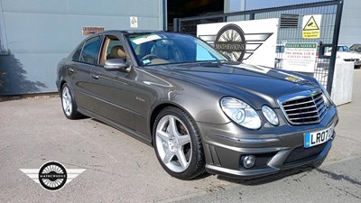 Lot 838 - 2007 MERCEDES E63 AMG A