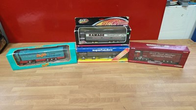 Lot 538 - SELECTION OF 1.76 SCALE MODEL TRUCKS