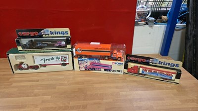 Lot 702 - SELECTION OF AMERICAN SCALE MODEL TRUCKS