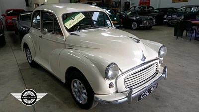 Lot 114 - 1956 MORRIS MINOR