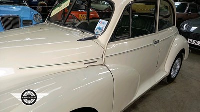 Lot 114 - 1956 MORRIS MINOR
