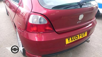 Lot 94 - 2005 MG ZR 105