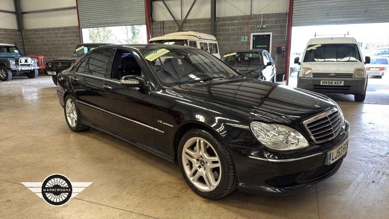 Lot 120 - 2003 MERCEDES S55 AMG A