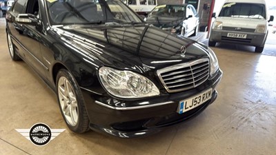 Lot 120 - 2003 MERCEDES S55 AMG A