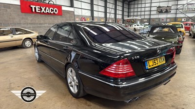 Lot 120 - 2003 MERCEDES S55 AMG A