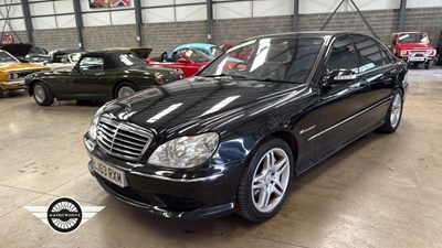 Lot 120 - 2003 MERCEDES S55 AMG A