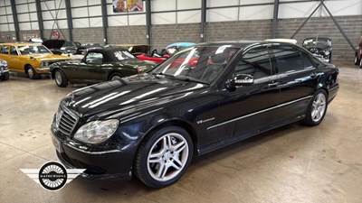 Lot 120 - 2003 MERCEDES S55 AMG A