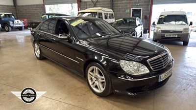 Lot 120 - 2003 MERCEDES S55 AMG A