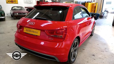 Lot 374 - 2014 AUDI A1 S LINE BLACK EDITION