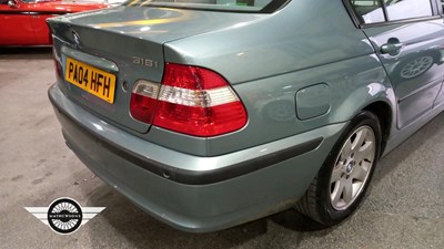 Lot 164 - 2004 BMW 316 I SE AUTO