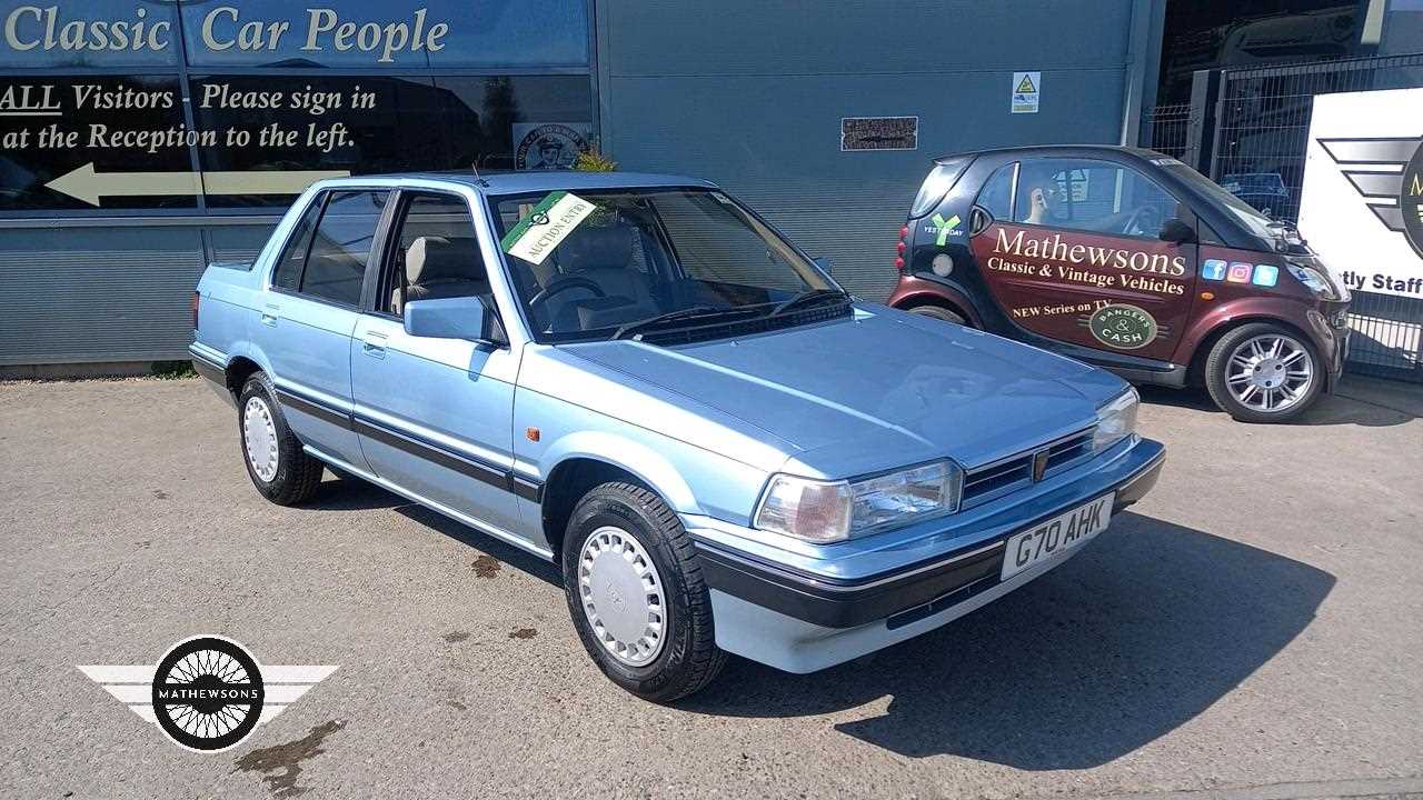 Lot 172 - 1989 ROVER 216 VDP EFI AUTO