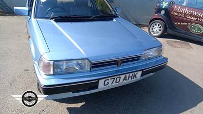 Lot 172 - 1989 ROVER 216 VDP EFI AUTO