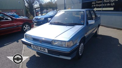 Lot 172 - 1989 ROVER 216 VDP EFI AUTO