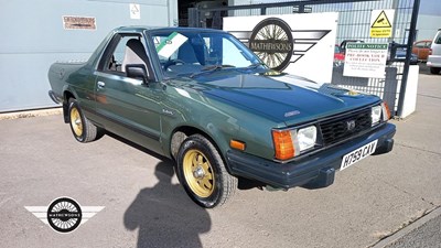 Lot 178 - 1991 SUBARU 4WD PICK UP