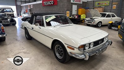 Lot 202 - 1971 TRIUMPH STAG