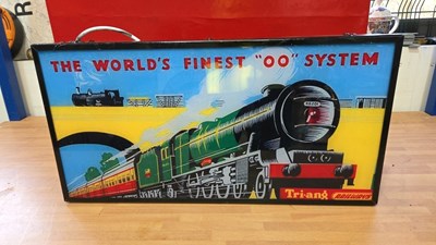Lot 475 - TRIANG LIGHT UP SIGN 24" X 12"