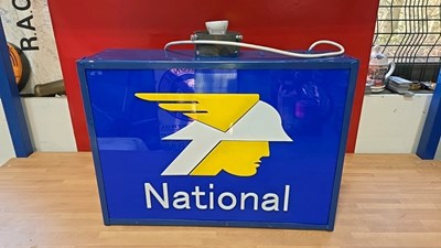 Lot 300 - NATIONAL LARGE LIGHT UP SIGN 22" X 16"