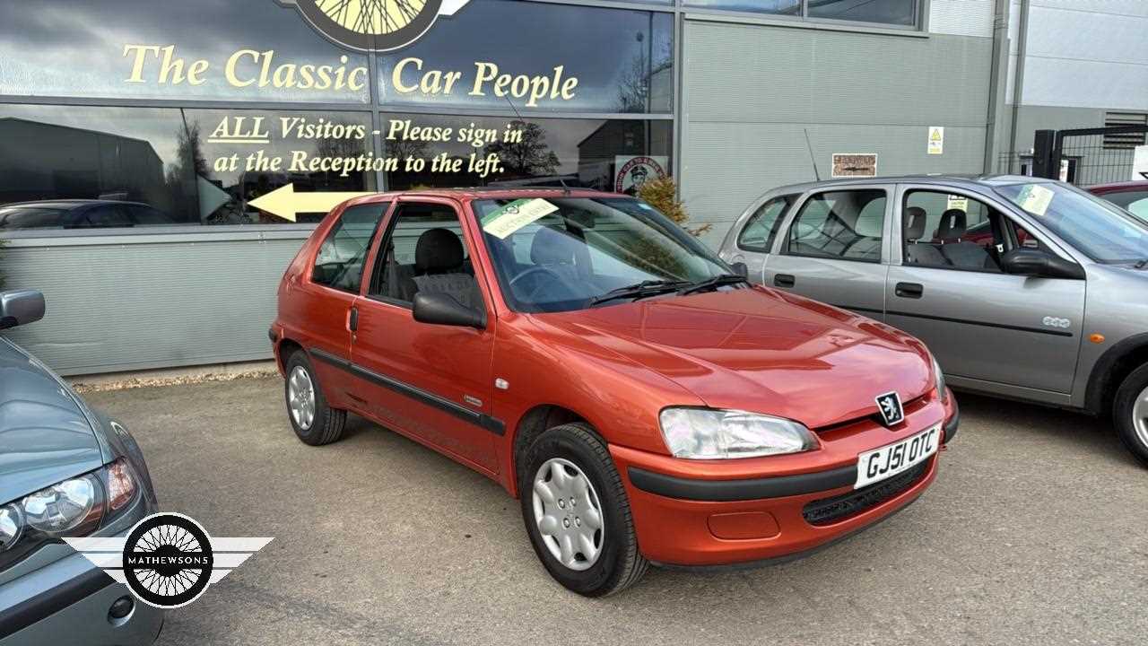 Lot 296 - 2001 PEUGEOT 106 INDEPENDENCE