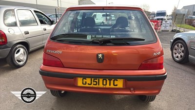Lot 296 - 2001 PEUGEOT 106 INDEPENDENCE