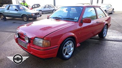 Lot 306 - 1989 FORD ESCORT RS TURBO