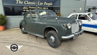 Lot 334 - 1957 ROVER 60