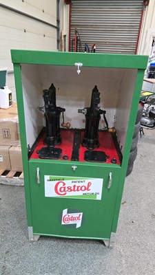 Lot 311 - WAKEFIELD CASTROL MOTOR OIL CABINET