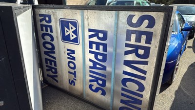 Lot 13 - GARAGE MAIN FORECOURT SIGN