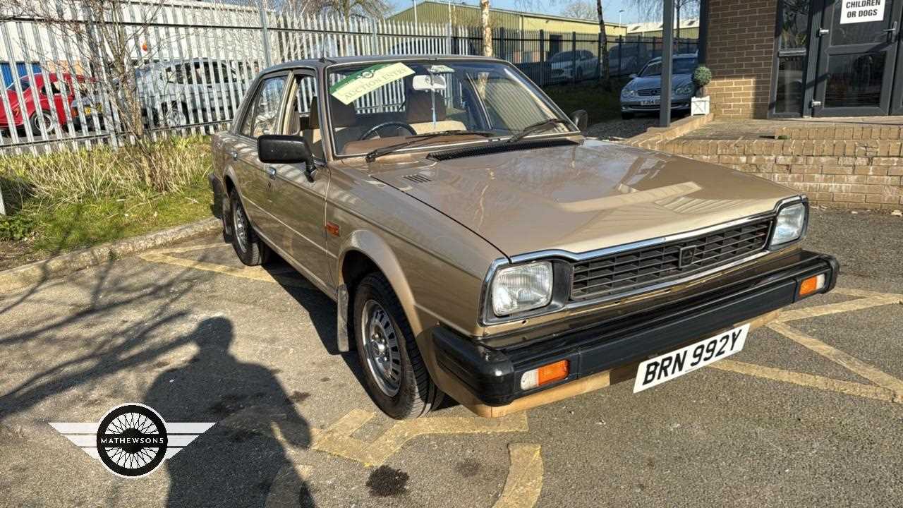 Lot 510 - 1983 TRIUMPH ACCLAIM HL
