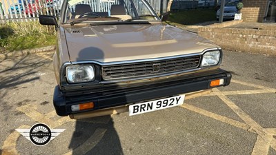 Lot 510 - 1983 TRIUMPH ACCLAIM HL