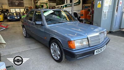 Lot 444 - 1990 MERCEDES 190E AUTO