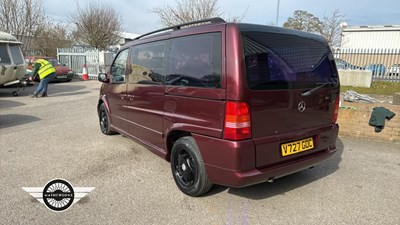Lot 740 - 1999 MERCEDES V220 CDI AMBIENTE AUTO